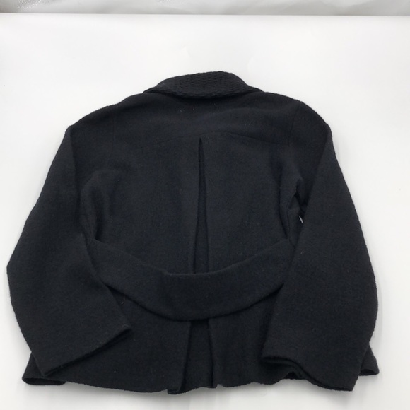 Zoe D. Wool Sweater Jacket with Attached Scarf - Picture 6 of 10